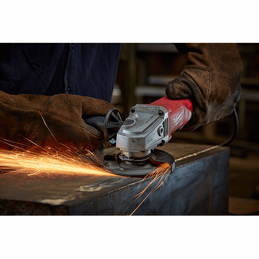 4-1/2 in. Small Angle Grinder w/ Paddle, Lock-On