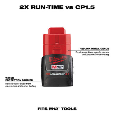 M12™ REDLITHIUM™ 3.0Ah Compact Battery Pack