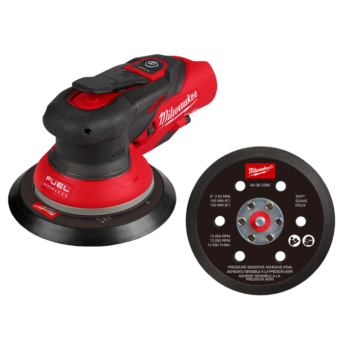 M12 FUEL™ 6" Random Orbital Sander (3/32")