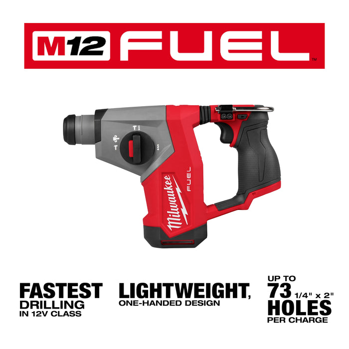 M12 FUEL™ 5/8” SDS Plus Rotary Hammer