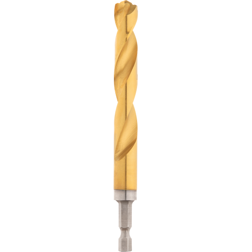 1/2" SHOCKWAVE Impact Duty™ RED HELIX™ Titanium Drill Bit