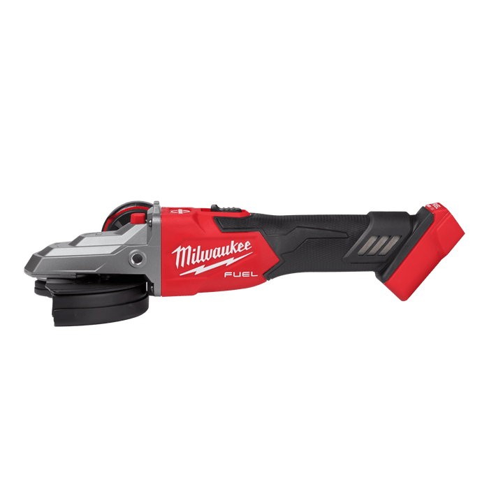 M18 FUEL™ 5" Flathead Braking Grinder, Slide Switch Lock-On