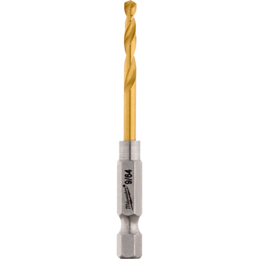 9/64" SHOCKWAVE Impact Duty™ RED HELIX™ Titanium Drill Bit