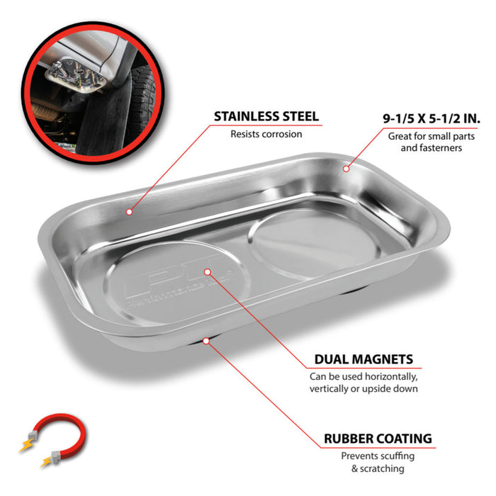 Rectangle Magnetic Parts Tray