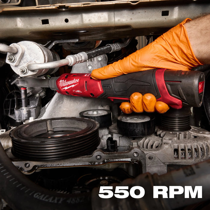 M12 FUEL™ 1/4" Extended Reach Ratchet Kit