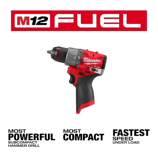 M12 FUEL 1/2" HAMMER DRILL/DRIVER