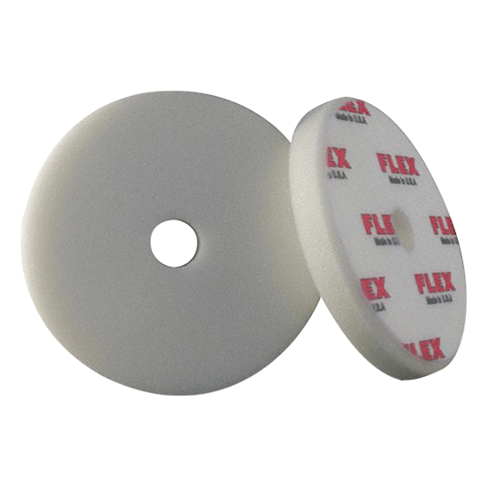 6.5" Thin White Foam Pad Medium