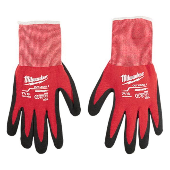 XX-Large Red Nitrile Level 1 Cut Resistant Dipped Work Gloves