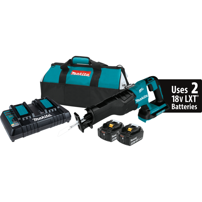 36V (18V X2) LXT® Brushless Recipro Saw Kit (5.0Ah)