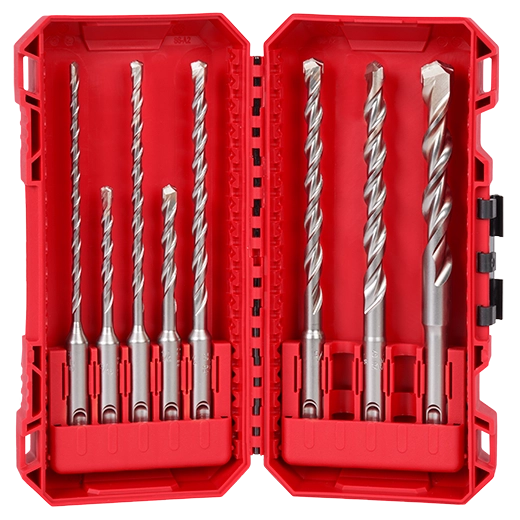 8pc. SDS Plus M/2™ 2-Cutter Drill Bit Kit