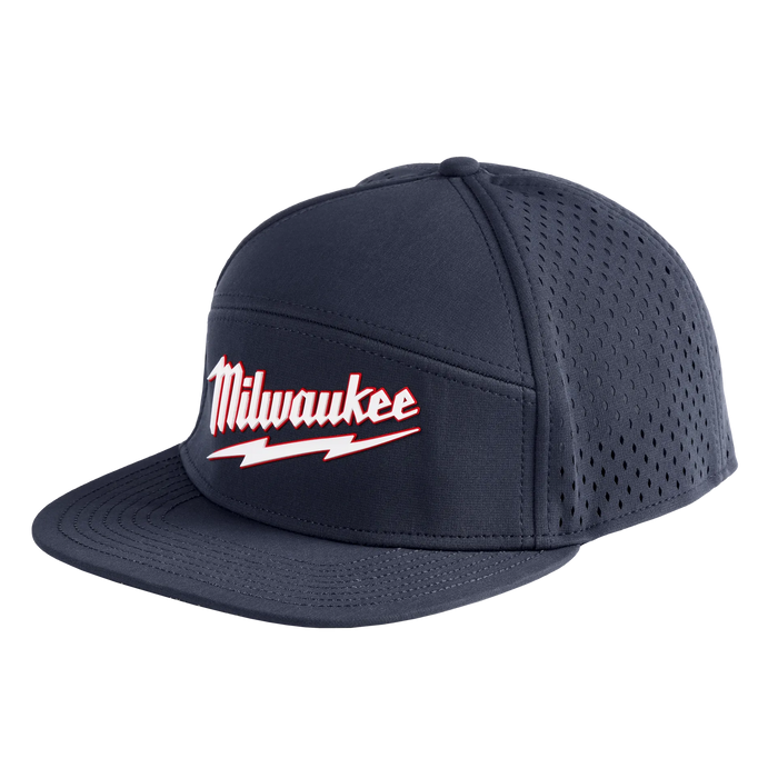 Flat Brim Snapback | Blue