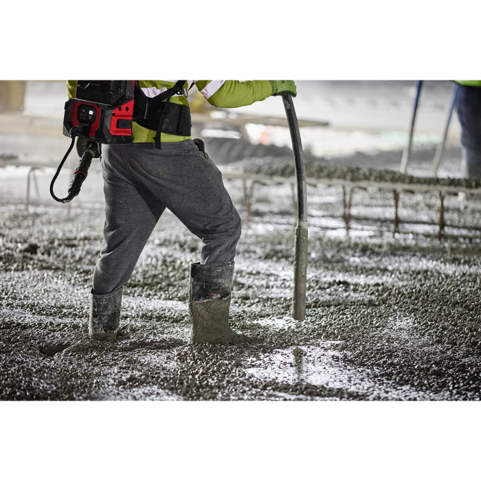 MX FUEL™ High Cycle Concrete Vibrator 7' Whip w/ 1.75" Head