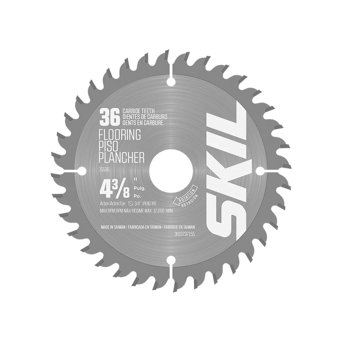 4-3/8" 36-Tooth Carbide Tipped Laminate Flooring Blade