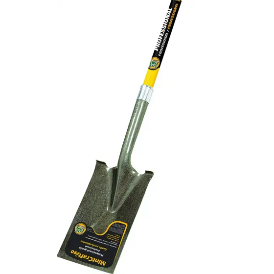 Vulcan 34539 Spade Garden Square End Fiberglass Handle 48 Inch Length