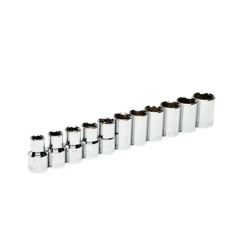 GearWrench 11 Piece 1/2" Drive 6 Point Standard Metric Socket Set