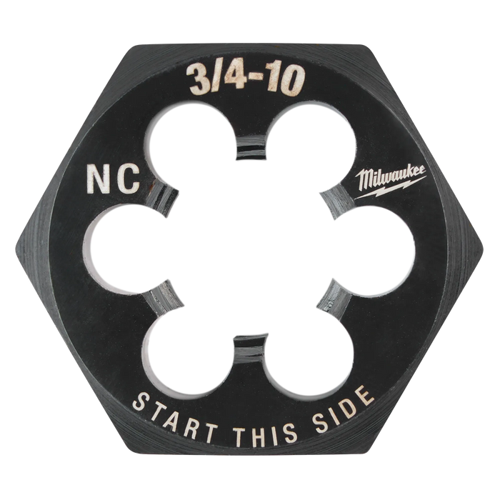 3/4"-10 NC 1-7/16" Hex Threading Die