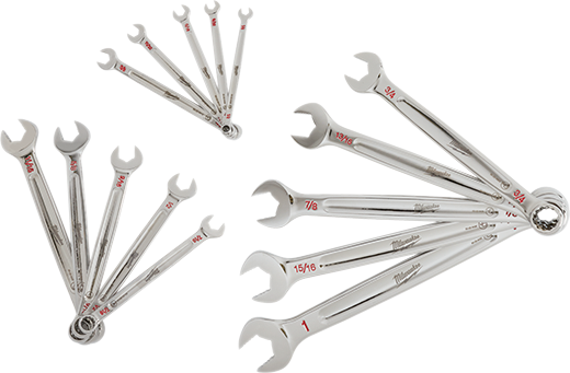 15-Piece Combination Wrench Set - SAE