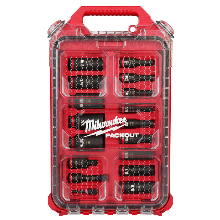 SHOCKWAVE™ Impact Duty™ Socket 3/8” Dr 17PC SAE PACKOUT™ Set