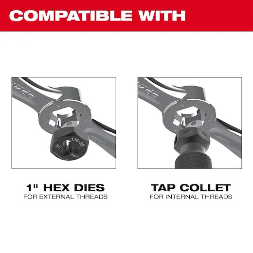 Hex-LOK™ 2-in-1 Tap and Die Threading Handle