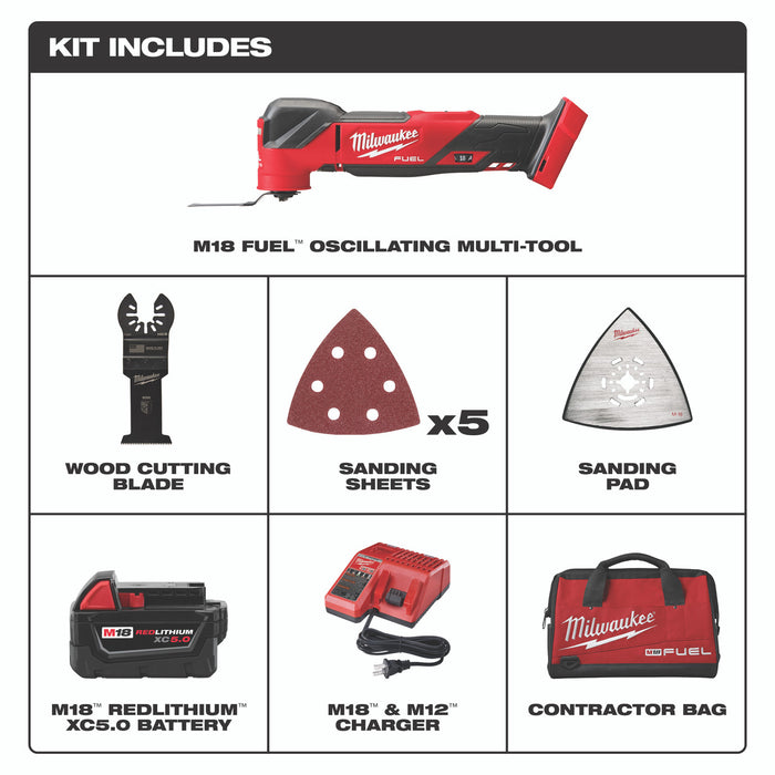 M18 FUEL™ Oscillating Multi-Tool Kit