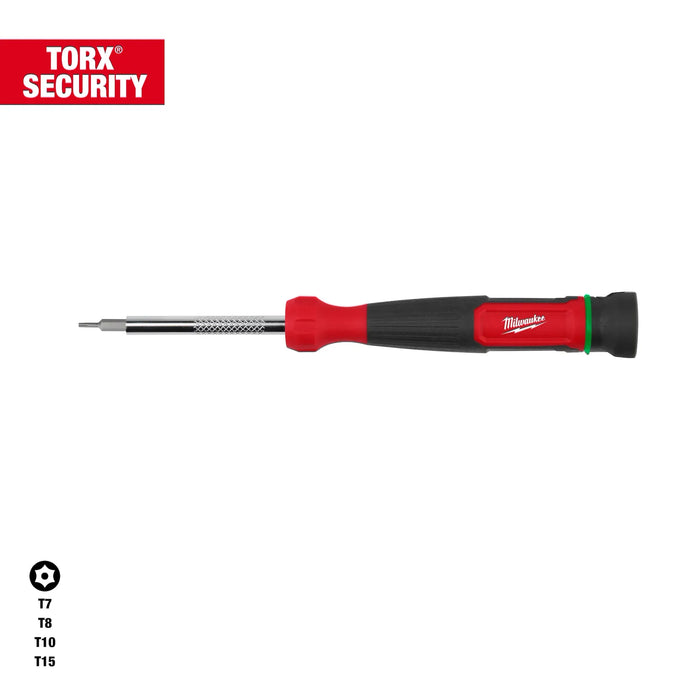 4-in-1 TORX® Security Precision Multi-Bit Screwdriver