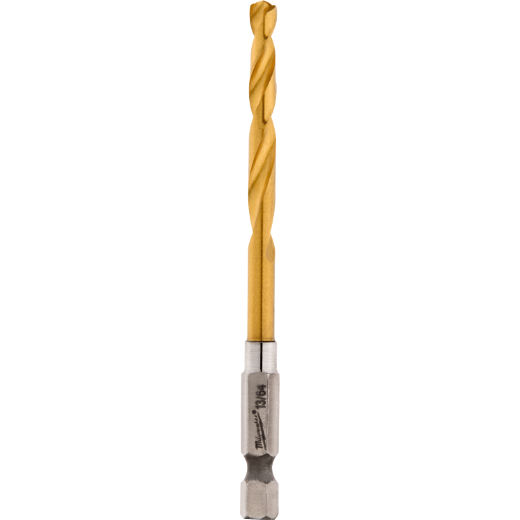 13/64" SHOCKWAVE Impact Duty™ RED HELIX™ Titanium Drill Bit