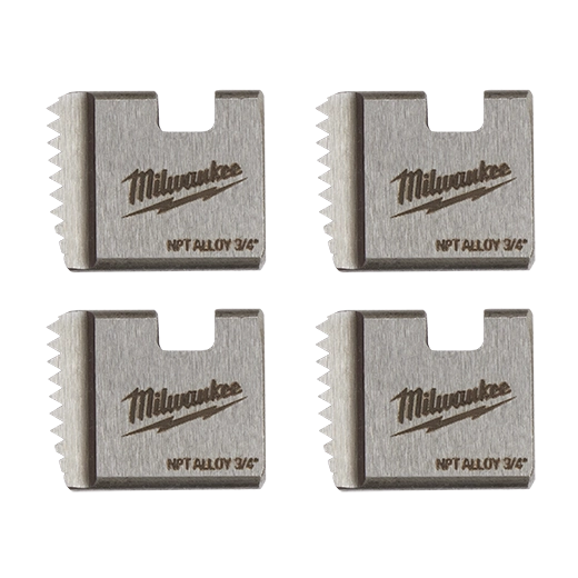 Milwaukee 3/4" ALLOY NPT Portable Pipe Threading Dies