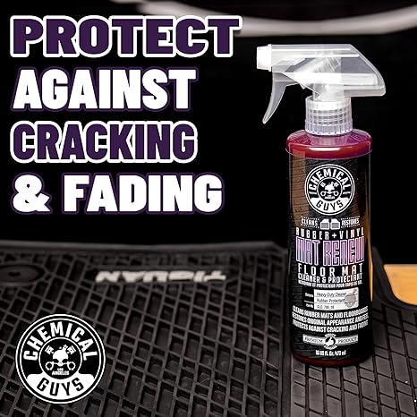 MAT RE-NEW -RUBBER + VINYL FLOOR MAT CLEANER AND PROTECTANT