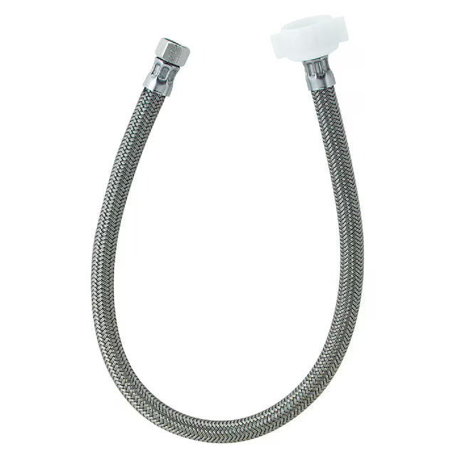 BrassCraft Speedi Plumb Plus 3/8 in. Compression pc X 1/2 in. D FIP 20 in. Polymer Supply Line