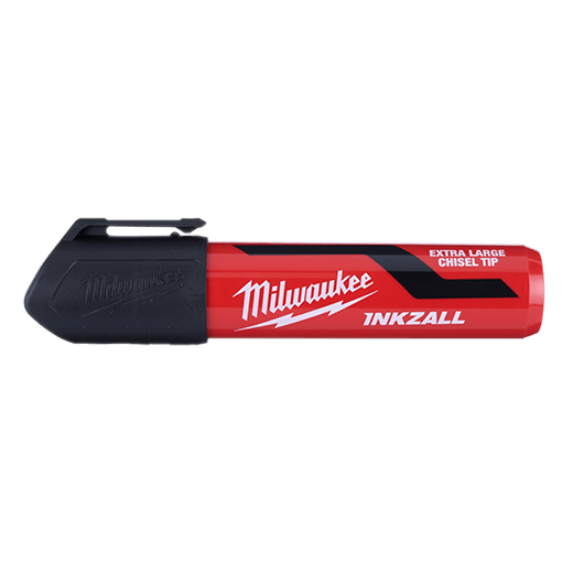 INKZALL™ Extra Large Chisel Tip Black Marker