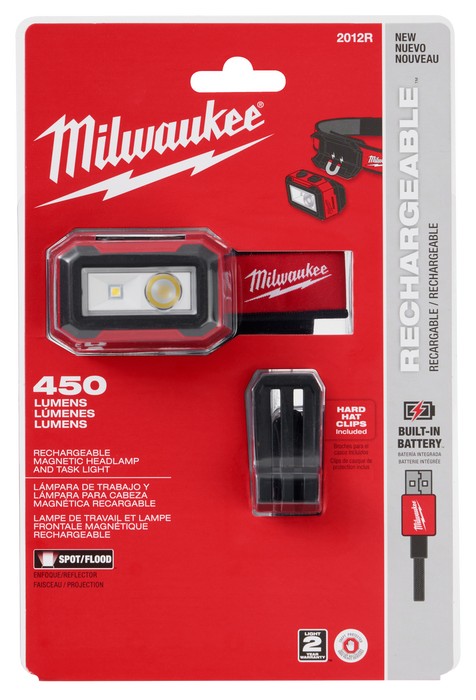 Milwaukee® Rechargeable Magnetic Headlamp And Task Light