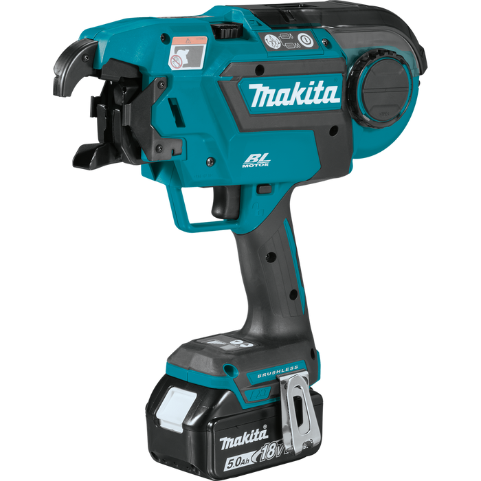 Makita 18V LXT® Lithium‑Ion Brushless Cordless Rebar Tying Tool Kit (5.0Ah)