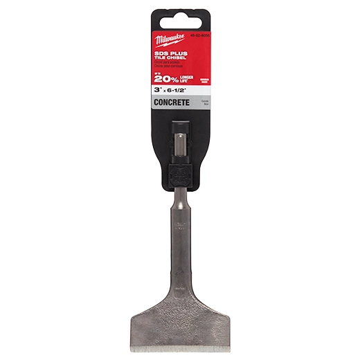 3 in. x 6 in. SDS-PLUS Hammer Steel Tile Chisel