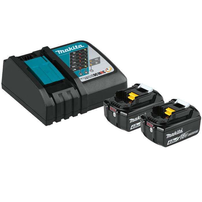 18V LXT® Lithium‑Ion Battery and Rapid Optimum Charger Starter Pack (4.0Ah)