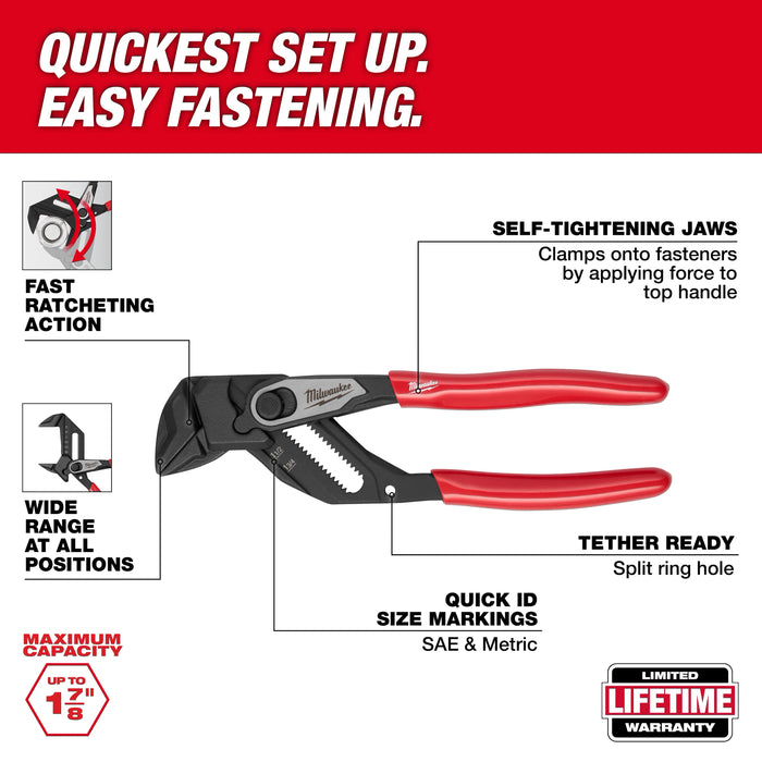 2 PC. Pliers Wrench Set