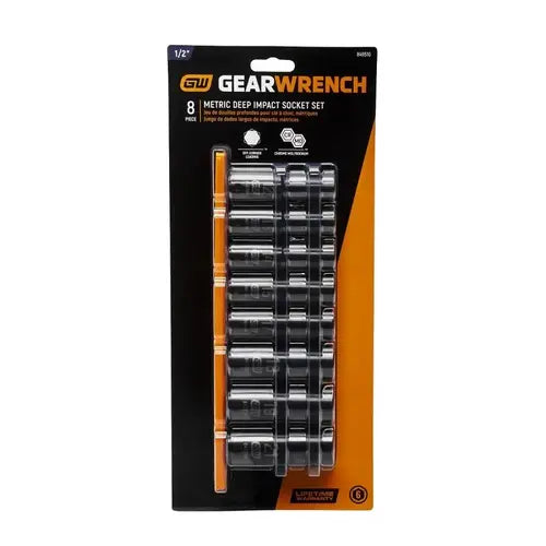 GearWrench Deep Socket and Drive Bit, Metric Measuring Type