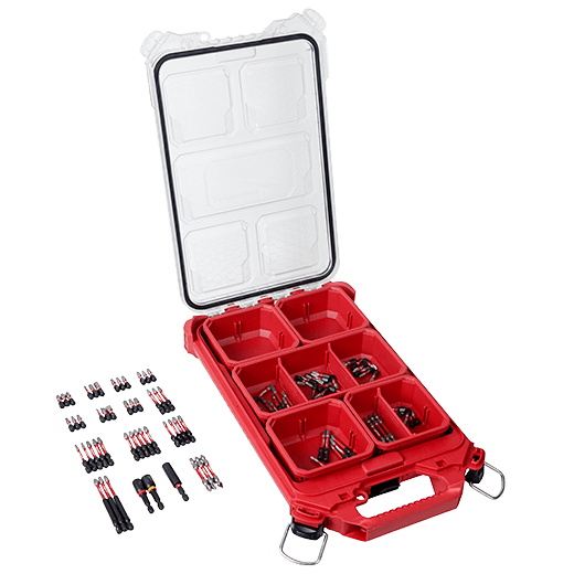 100-Piece SHOCKWAVE™ PACKOUT™ Impact Driver Bit Kit