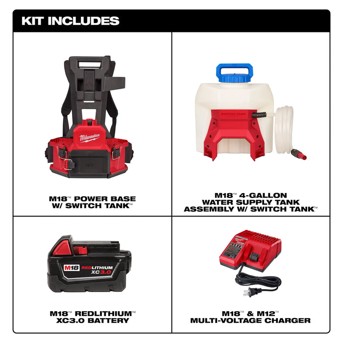 M18 4-Gallon Water Supply Kit w/ SWITCH TANK™