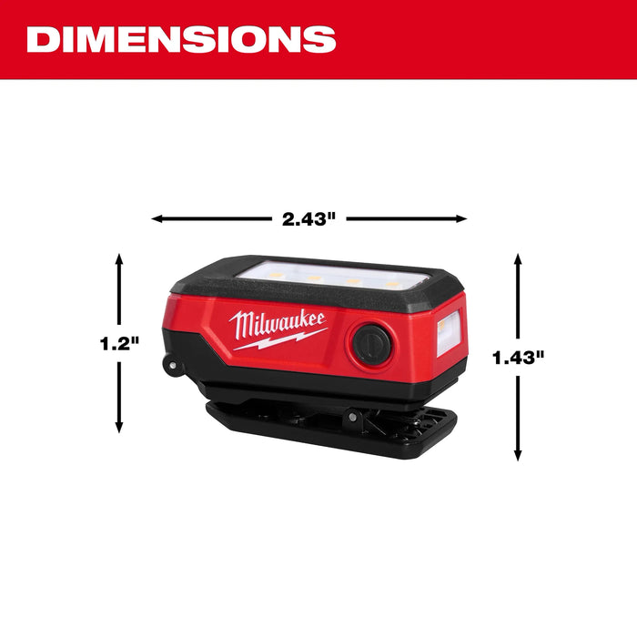 Milwaukee® Rechargeable Clip Light
