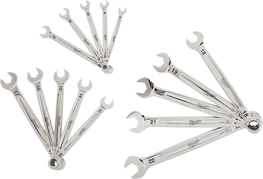 15-Piece Combination Wrench Set - Metric