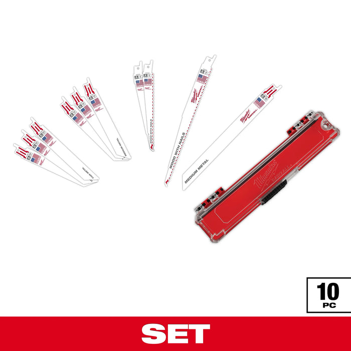 10PC + 9 Sawzall Blade Set