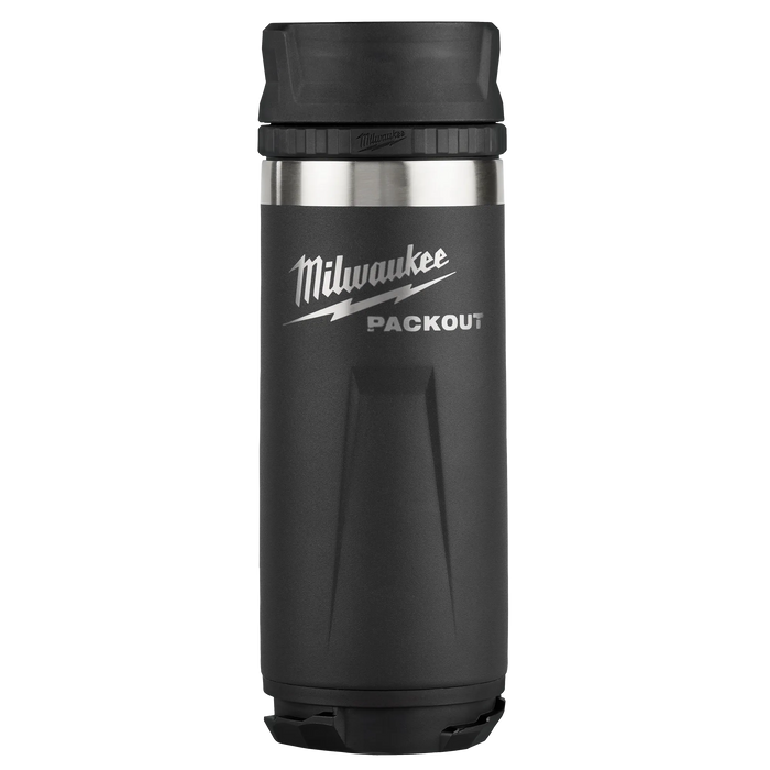 PACKOUT™ 18oz Insulated Bottle with Sip Lid Black