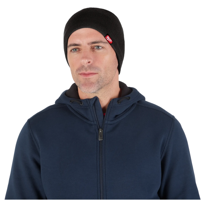 Fleece-Lined Beanie Black