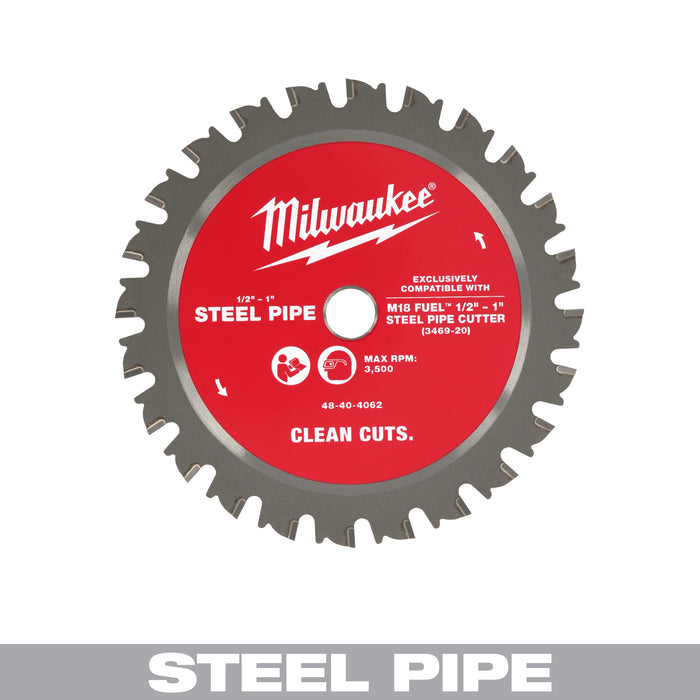 1/2” – 1” Steel Pipe Cutting Blade