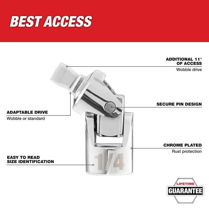 1/4" Drive Universal Joint
