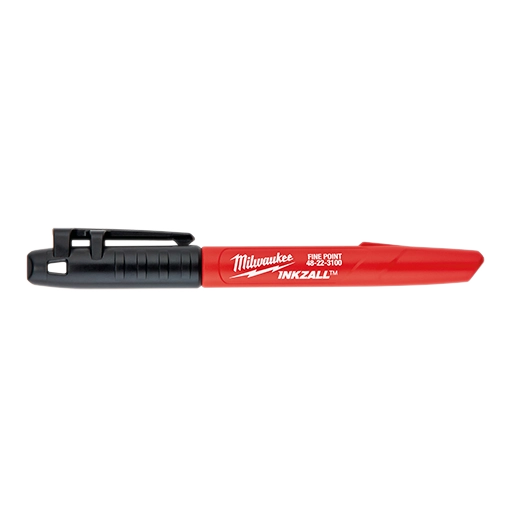 INKZALL™ 12PC Fine Point Black Marker