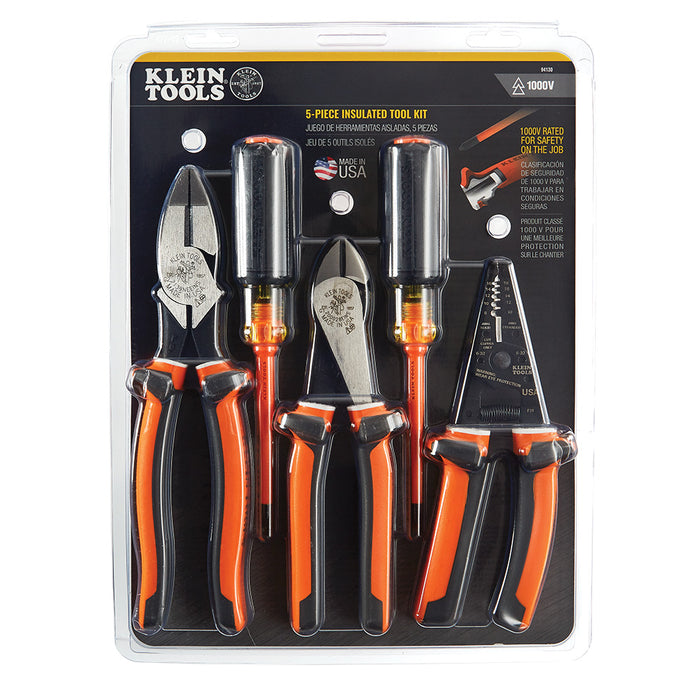 1000V Insulated Tool Kit, 5-Piece