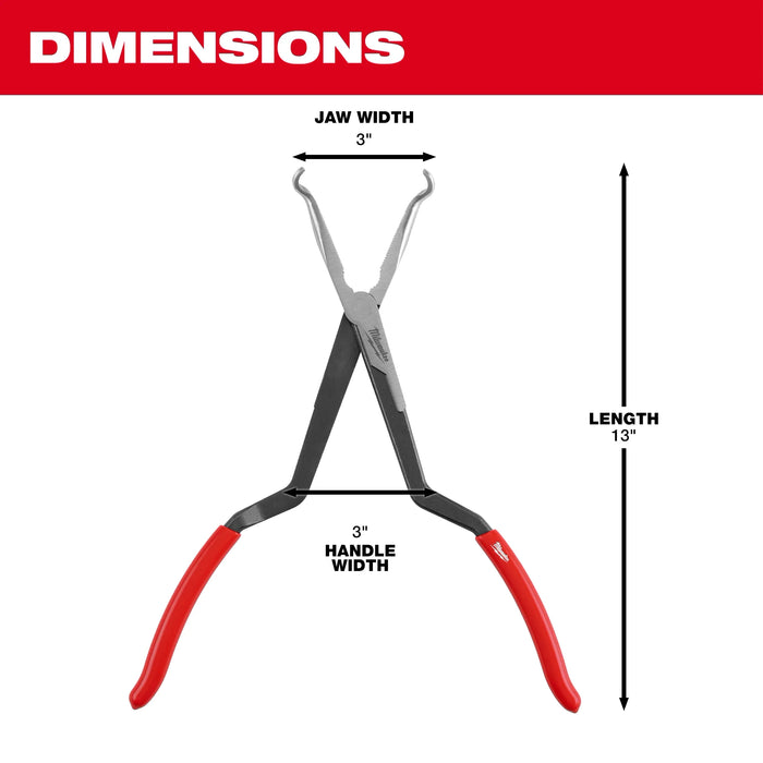 13" Long Reach Hose Grip Pliers 1/2"