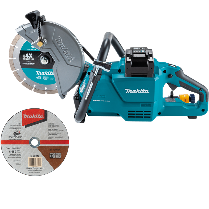 40V max XGT® Brushless Cordless 9" Power Cutter Kit, with AFT®, Electric Brake (5.0 Ah)