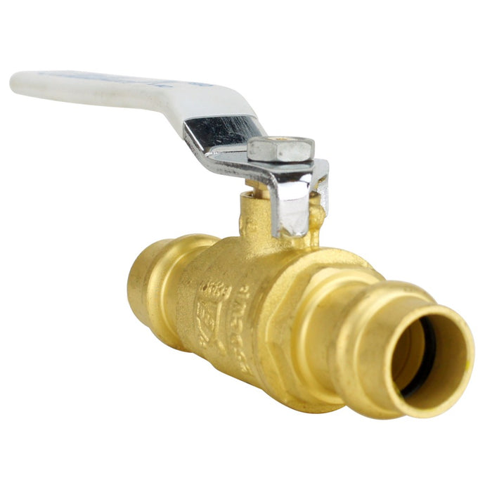 1/2 in. Brass Press x Press Full Port Ball Valve